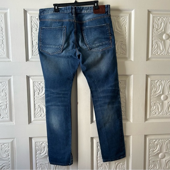 Scotch & Soda Amsterdams Blauw Ralston Harpoon Button-Fly Jeans - 36 X 34 - Picture 2 of 14